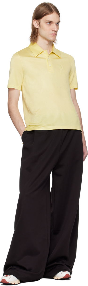 Polo tričko Lacoste Lacoste Runway Regular Fit Satin Piqué Polo Žltá | DH6801, 3