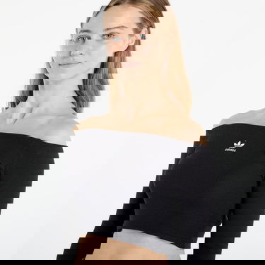 Crop Top adidas Performance ESSENTIALS Rib Off Shoulder Long Sleeve Crop Top Čierna | KE3150, 1