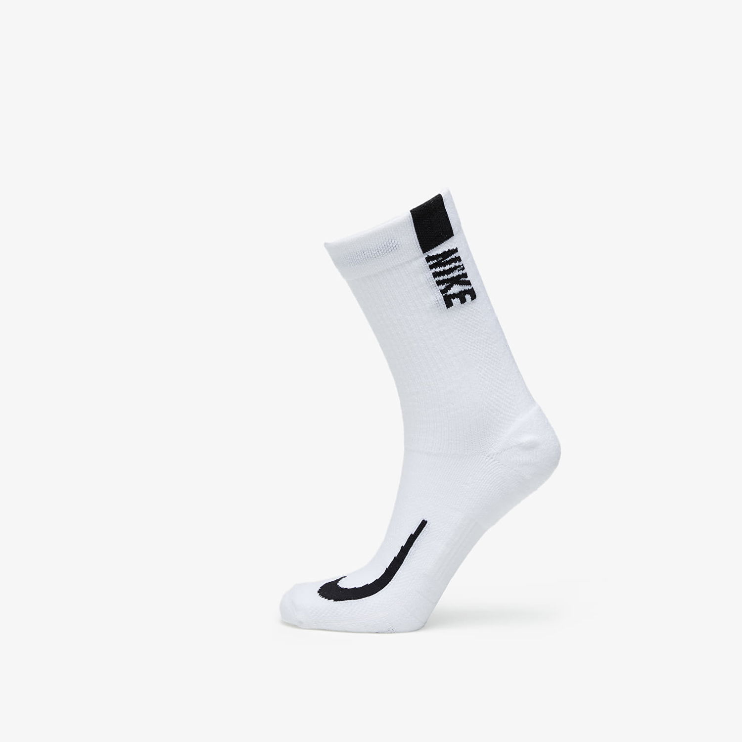 Spodná bielizeň a ponožky Nike Multiplier Crew Sock 2-Pack Biela | SX7557-100, 0