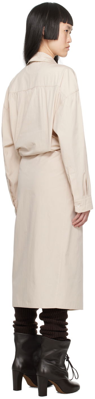 Šaty LEMAIRE Lemaire Twisted Midi Dress Béžová | DR1024 LF1106, 2