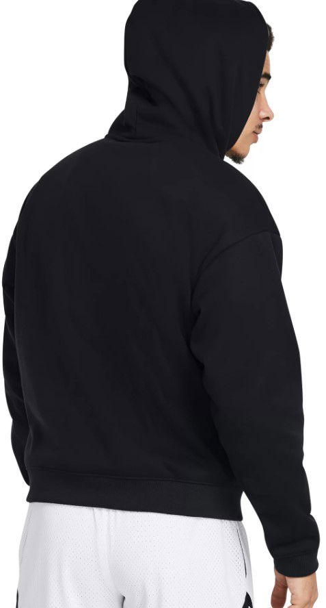 Mikina Under Armour Curry Greatest Hoodie with Snap Closure and Kanga Pocket Čierna | 1380325-001, 1