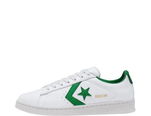 Skateboarding Converse Pro Leather Ox White Green Biela | 167971C