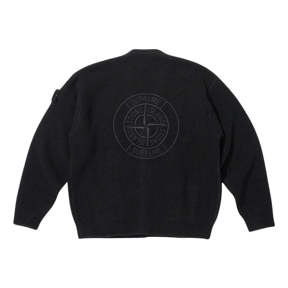 Sveter Supreme Boucle Cardigan Jacket Čierna | SUP-FW23-172, 0