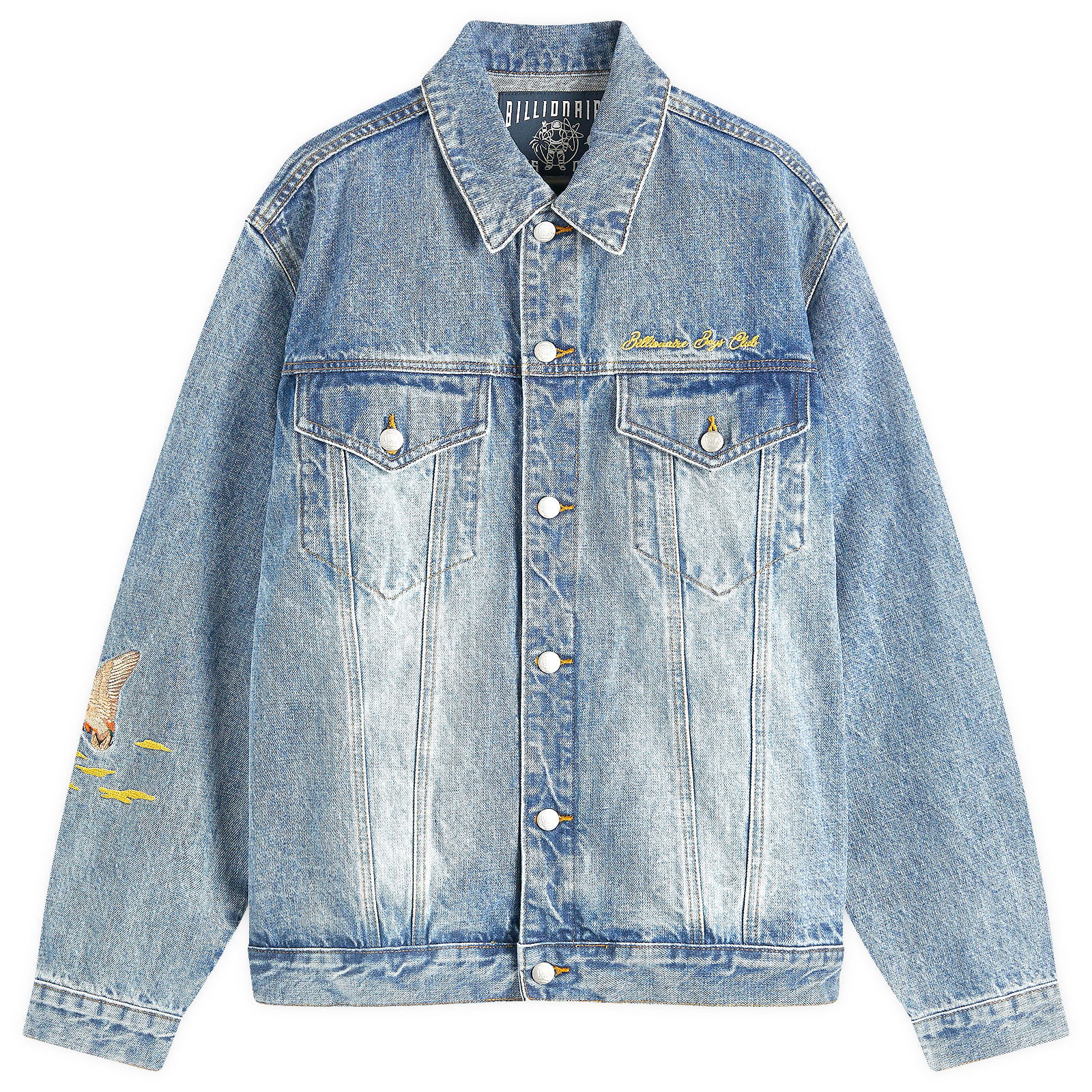 Duck Embroidered Denim Jacket