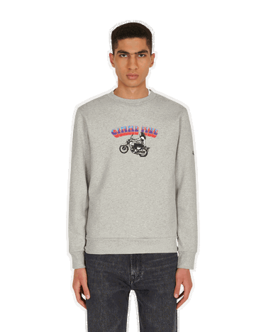 Mikina A.P.C. X Gimme Five Mika Crew Sweat Šedá | COEBH-M27667-PLA, 0