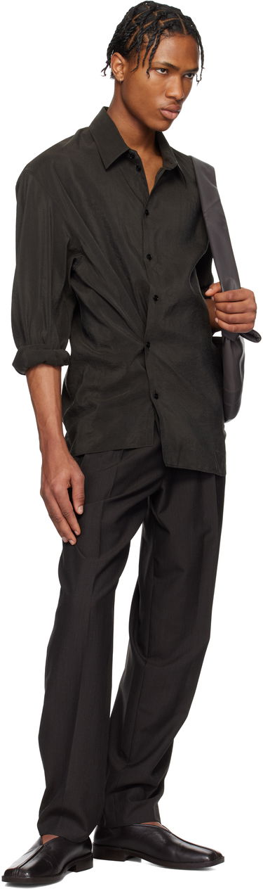 Košeľa LEMAIRE Lemaire Twisted Shirt Čierna | SH1180 LF1308, 4