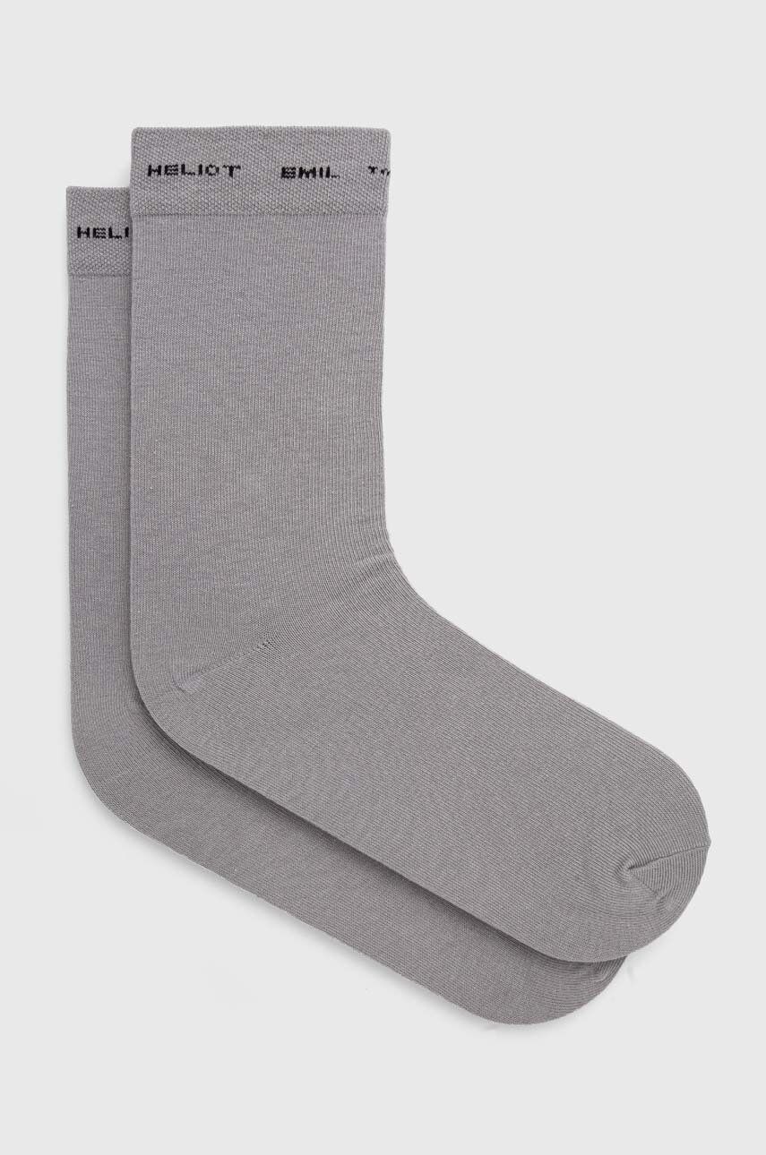 Ponožky HELIOT EMIL Grey Socks Šedá | HE.16.46.C01, 0