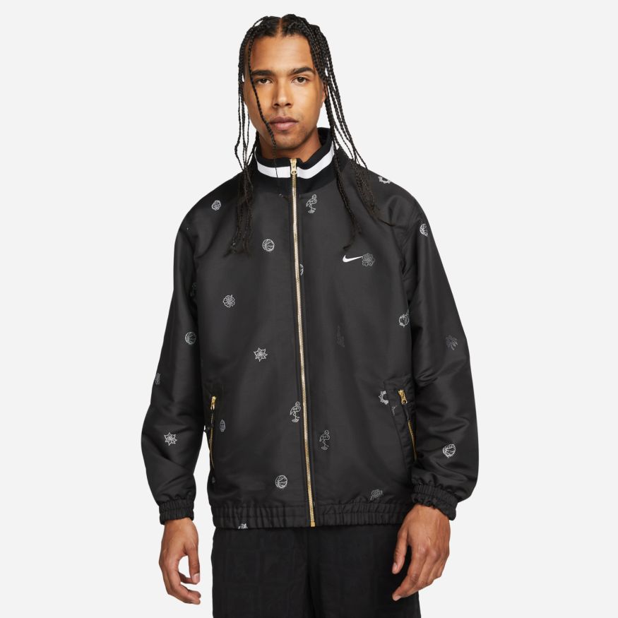 Bomber bunda Nike Premium Basketball Jacket Čierna | DH7438-010, 0