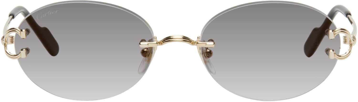 Slnečné okuliare Cartier Cartier 'Décor C Classique' Sunglasses Šedá | CT0551S-001, 0