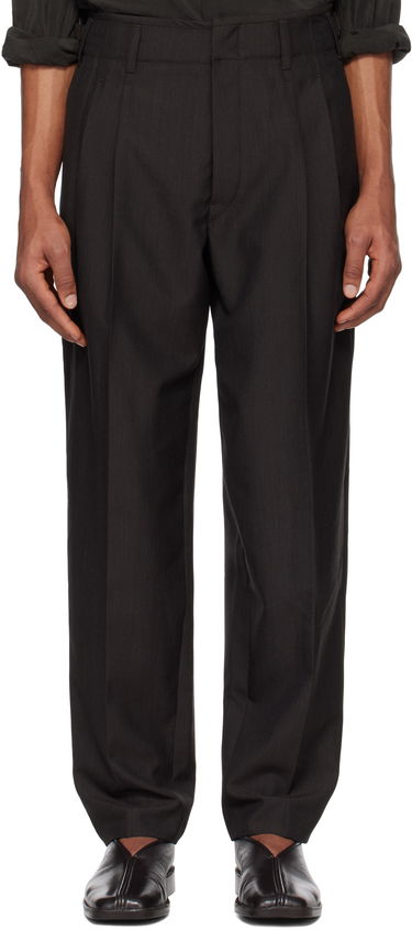 Nohavice LEMAIRE Lemaire Pleated Trousers Čierna | PA1169 LF414, 0