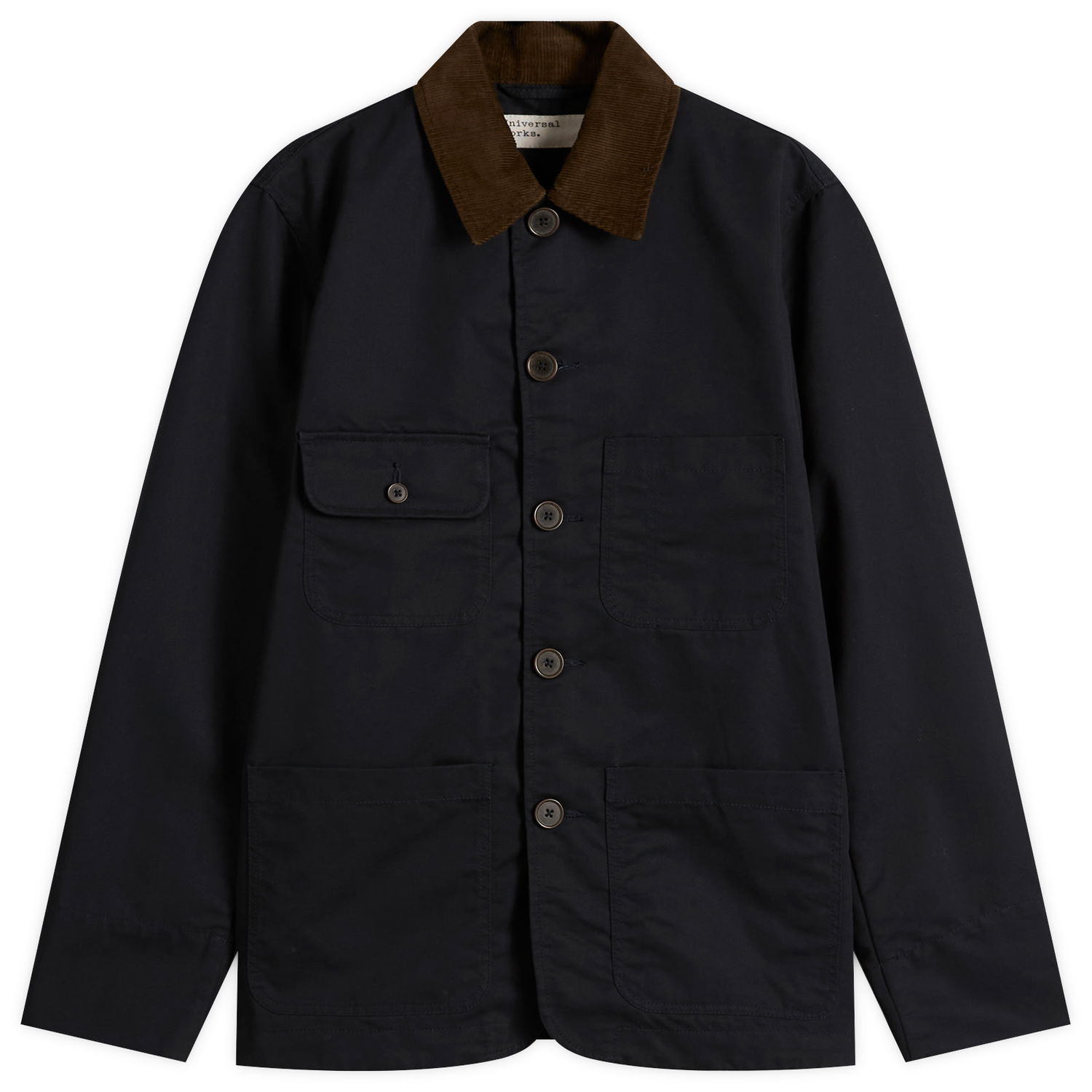 Bunda Universal Works Universal Works Brushed Polytech Merchant Jacket, Size Small Navy | 33118-NVY, 1