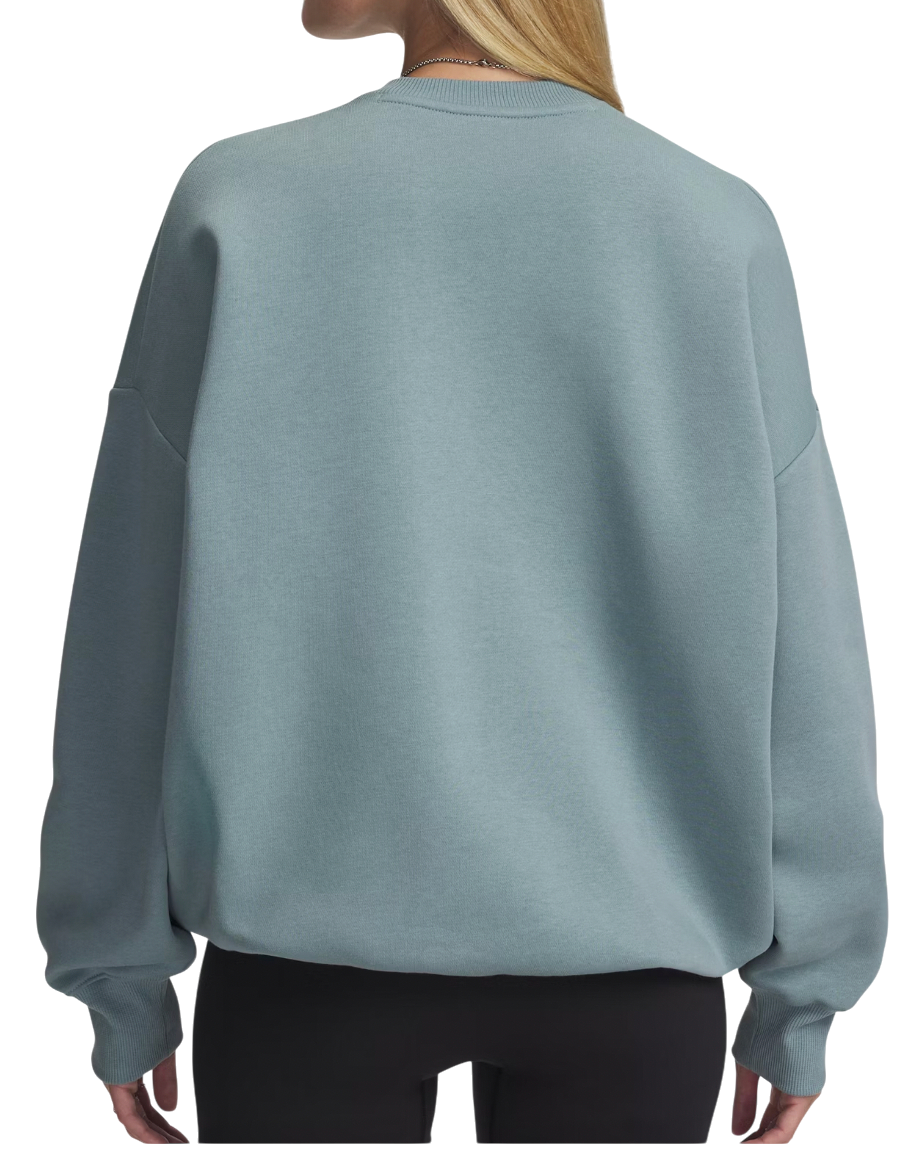 Mikina Under Armour Rival Fleece Varsity Sweatshirt Tyrkysová | 6007880-323, 1