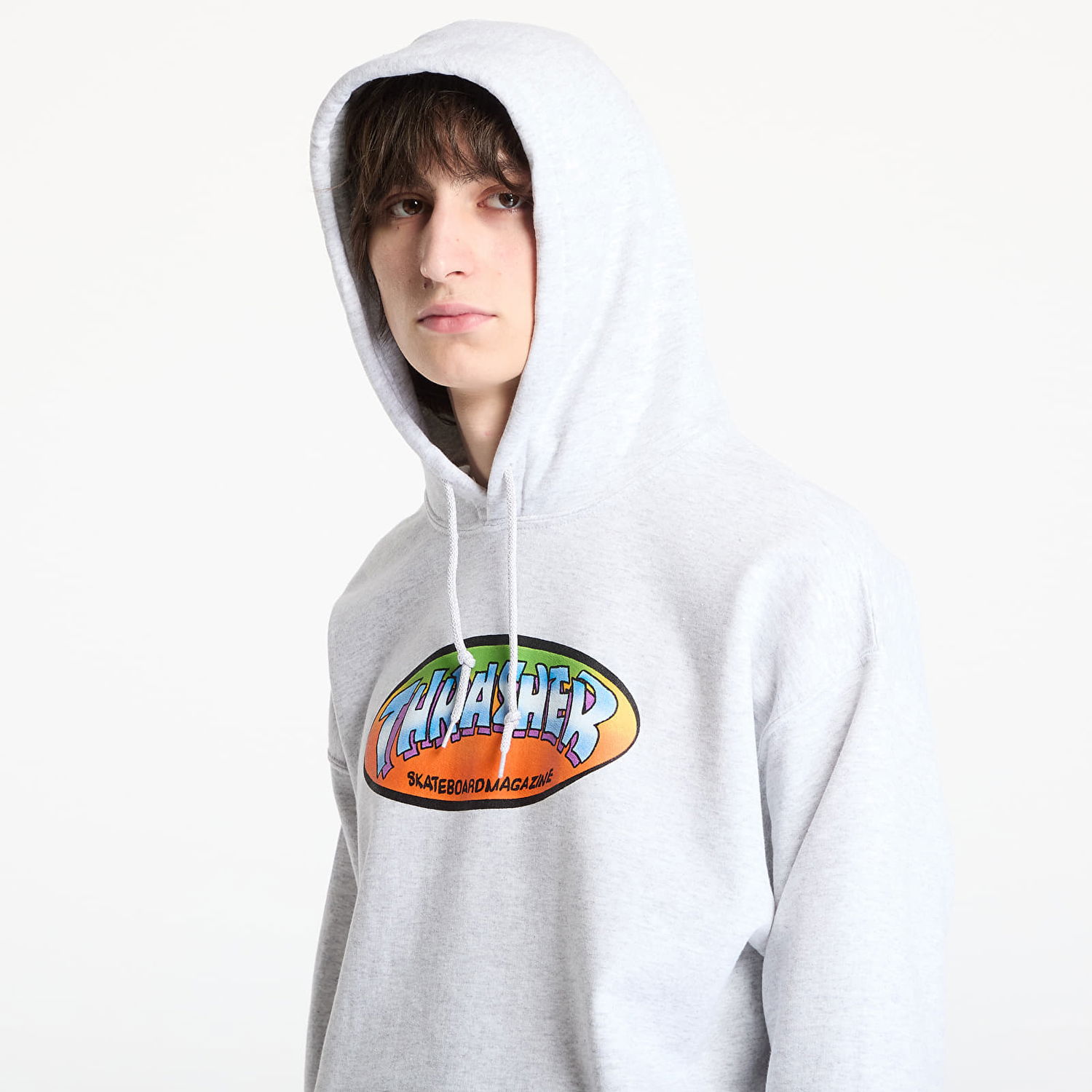 Mikina Thrasher Thrasher Ninety Five by Spanky Hoodie Šedá | 145609GR, 1