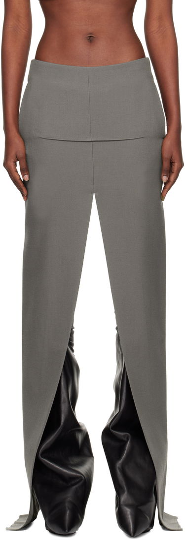 Sukňa Rick Owens Concordians Sliced Maxi Skirt Šedá | RO02E4387 WD, 0