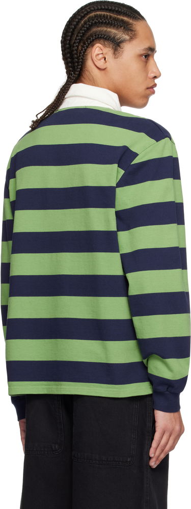 Polo tričko Palmes Striped Rugby Polo Zelené | P15-0028-638, 2