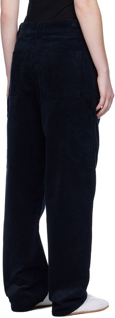 Nohavice A.P.C. A.P.C. Fergus Corduroy Pants Navy | COHBB-M08500, 2