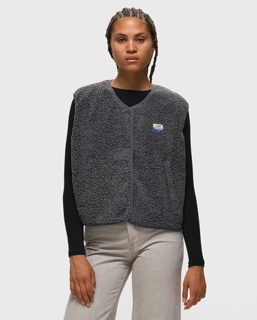 Vesta American Vintage American Vintage Hoktown Vest Šedá | HOK16BE24-ANTHRACITE-CHINE, 1