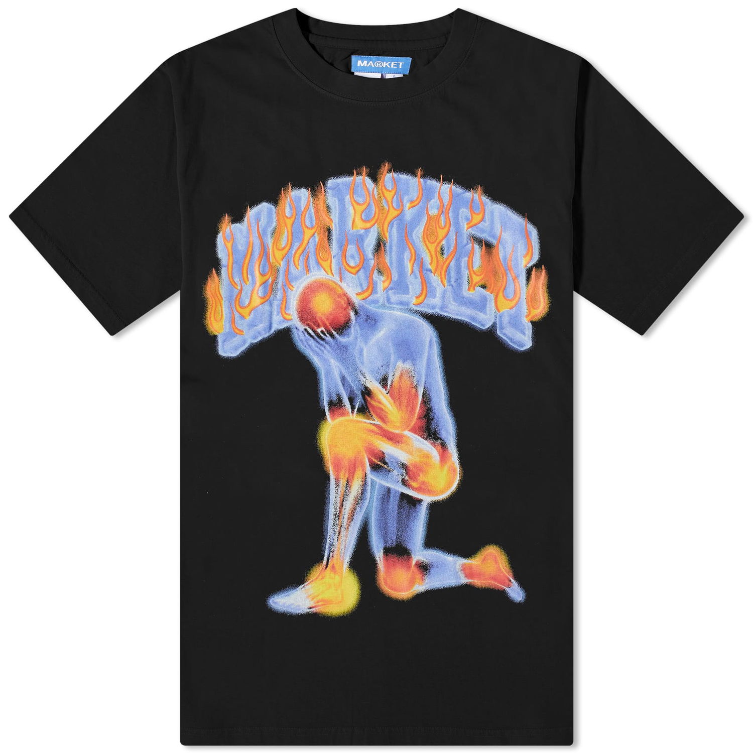 Tričko MARKET Icy Hot T-Shirt Čierna | 399001584-BLK, 0
