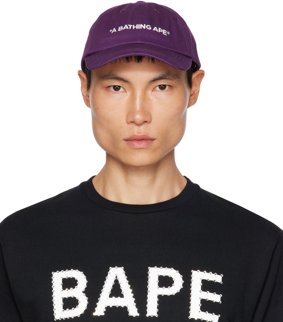 Šiltovka BAPE 'A Bathing Ape' Cap Fialová | 001CPJ801005M, 0