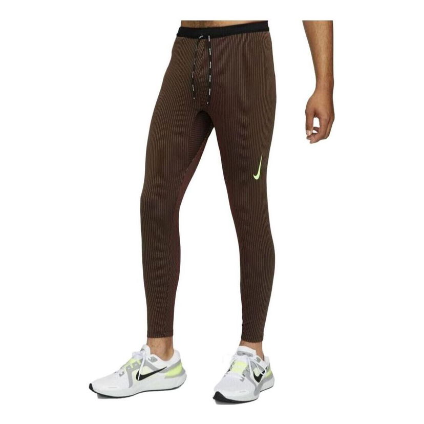 Legíny Nike Dri-FIT ADV AeroSwift Racing Tights Hnedá | DM4613-013