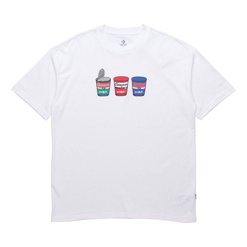 Tričko Converse Pics Applique Graphic T-Shirt Biela | 10020853-102
