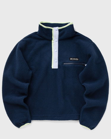 Mikina Columbia Cropped Fleece Half-Zip Sweatshirt Modrá | 2092231464, 0