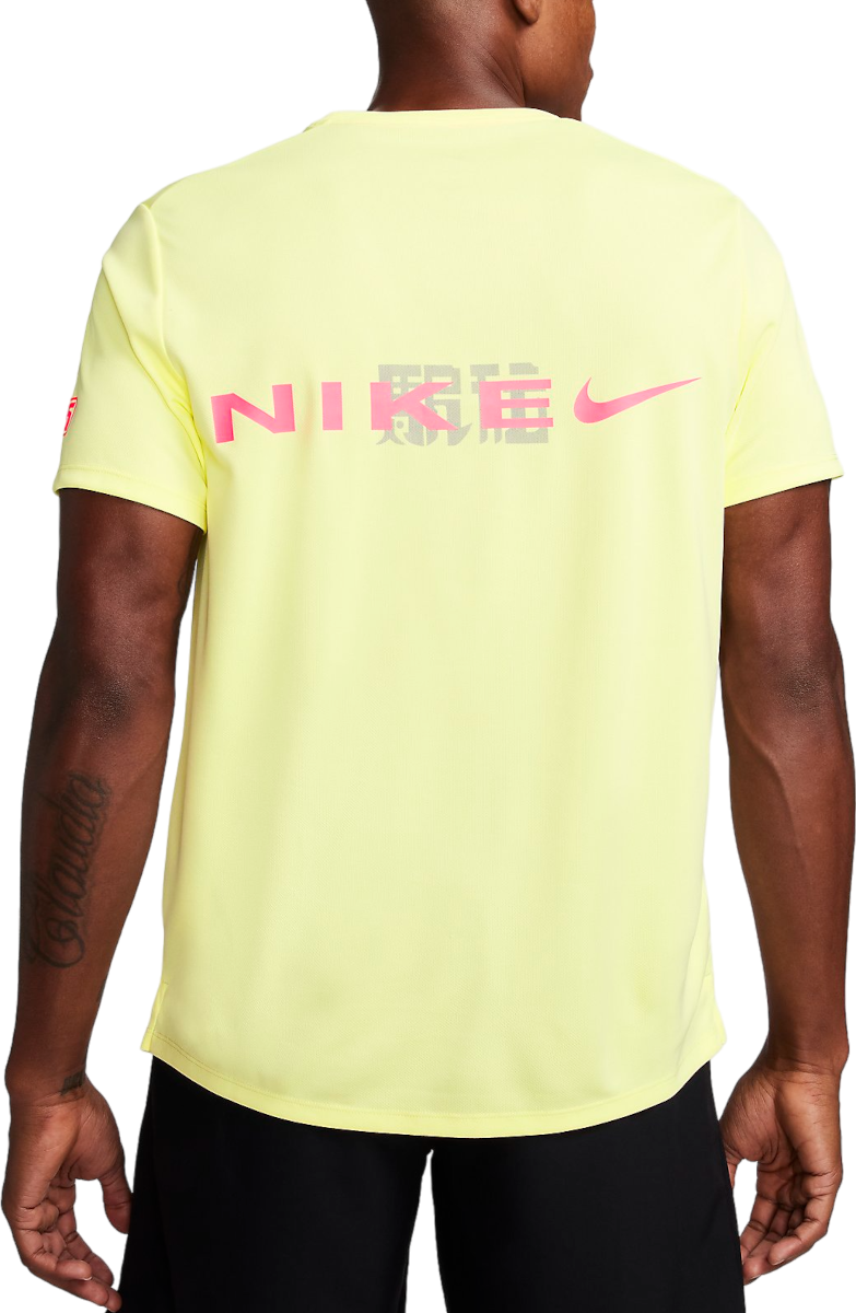 Tričko Nike DF UV SS MILER TEE Žltá | fq8018-331, 1
