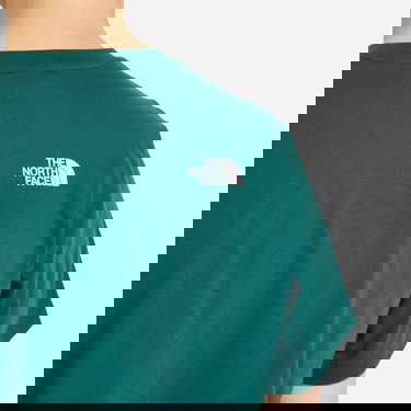 Tričko The North Face Simple Dome T-Shirt Size X-Small Zelené | NF0A87NG6GI, 5