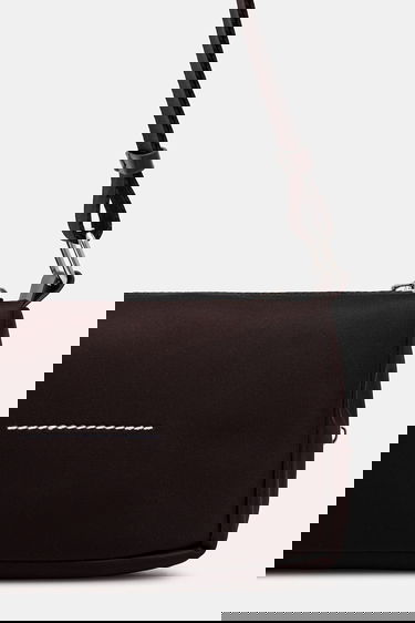Taška cez rameno Maison Margiela Textile Multi-Pocket Shoulder Bag Hnedá | SB5WG0023.P8504.T5075, 2