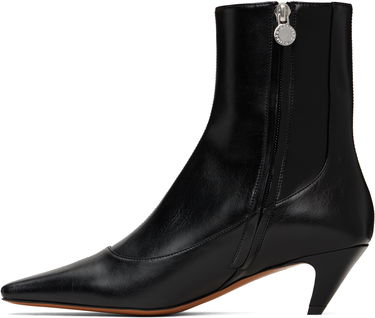Starostlivosť o obuv Stella McCartney Stella McCartney Stella Spur Kitten Heel Boots Čierna | 810562W0U70, 2