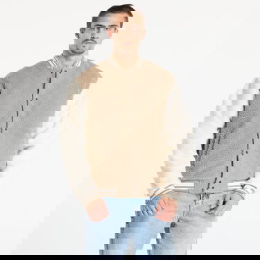 Bomber bunda Urban Classics Teddy College Jacket Dark Taupe Béžová | TB7943-01279, 0