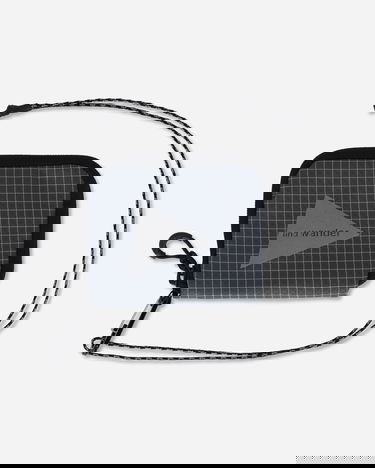 Peňaženka and wander Ocean Ripstop Zipper Wallet with Lanyard Šedá | 5745977119 020, 2
