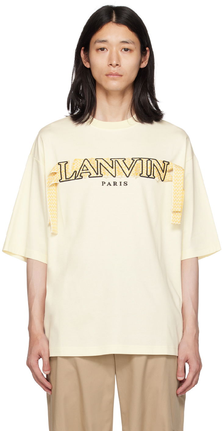 Tričko LANVIN Lanvin Oversized T-Shirt Žltá | RM-TS0026-J198-E23, 0