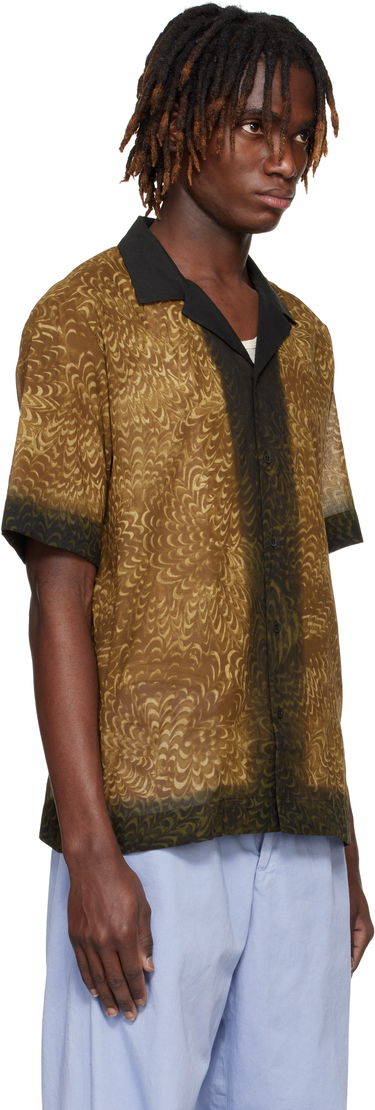 Košeľa Dries Van Noten Dries Van Noten Boxy Cotton Shirt Hnedá | 251-020742-1162, 1