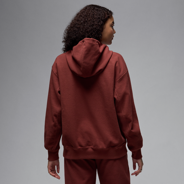 Mikina Jordan Jordan Flight Fleece Waffle Knit Hoodie Vínová | HF9444-231, 4