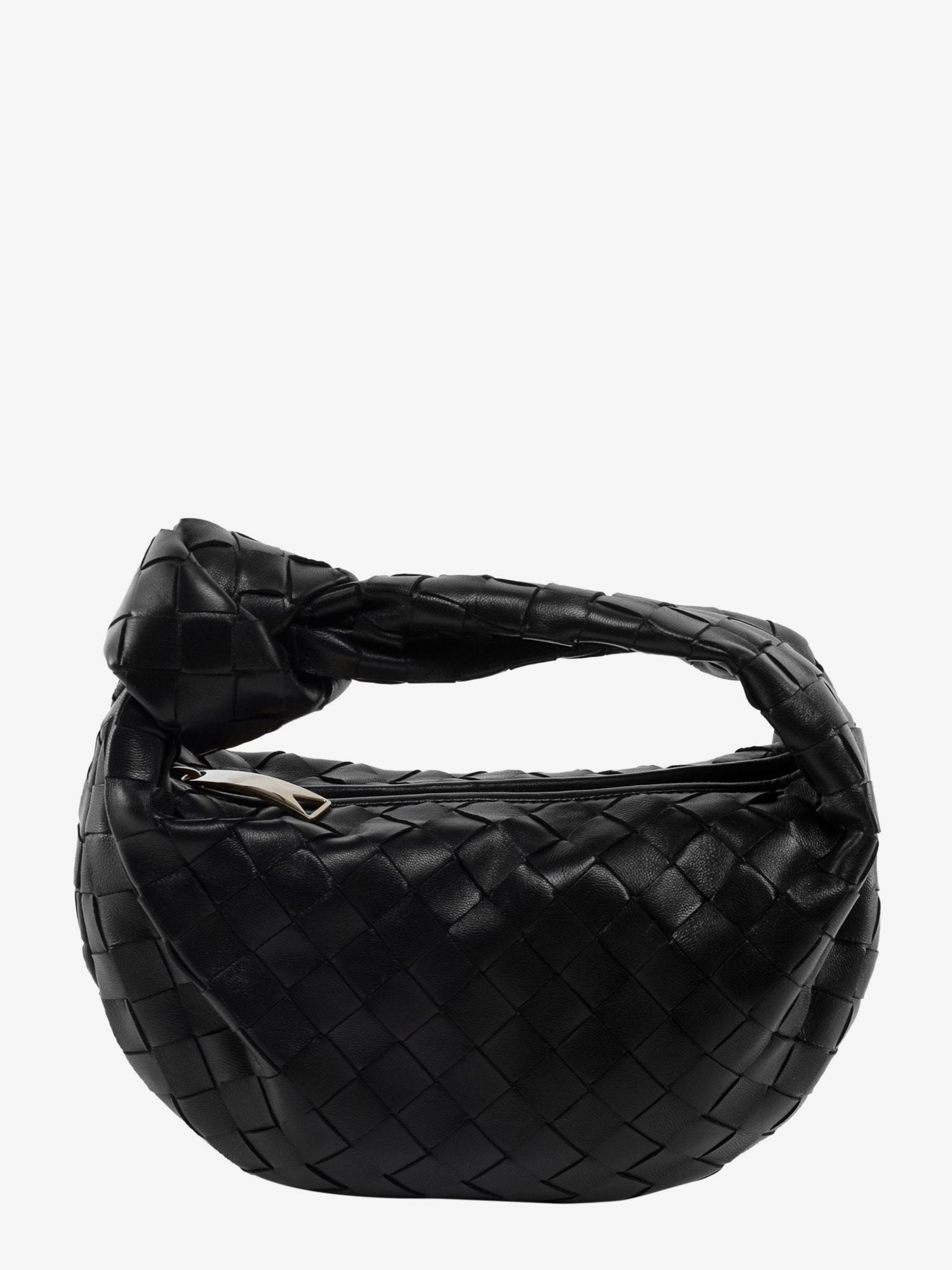 Kabelka Bottega Veneta Jodie Mini Intrecciato Leather Shoulder Bag Čierna | 651876VCPP58425, 0