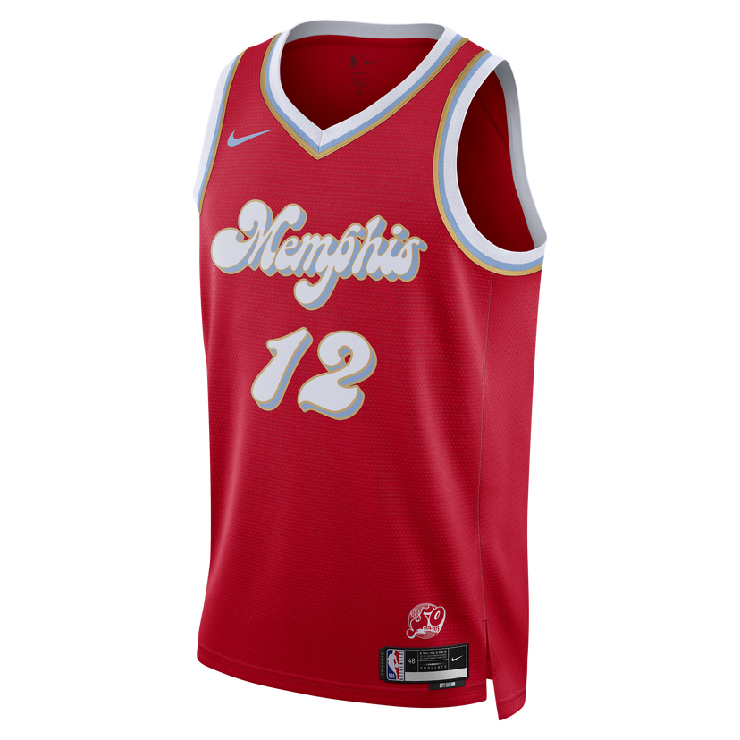 Dres Nike Dri-FIT NBA Swingman Ja Morant Memphis Grizzlies City Edition 2024/25 Červená | FQ4347-658
