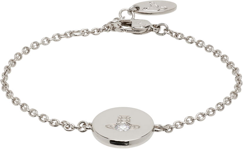 Náramok Vivienne Westwood Vivienne Westwood Lewis Orb Crystal Chain Bracelet Metalická | 6102024S-02P102-