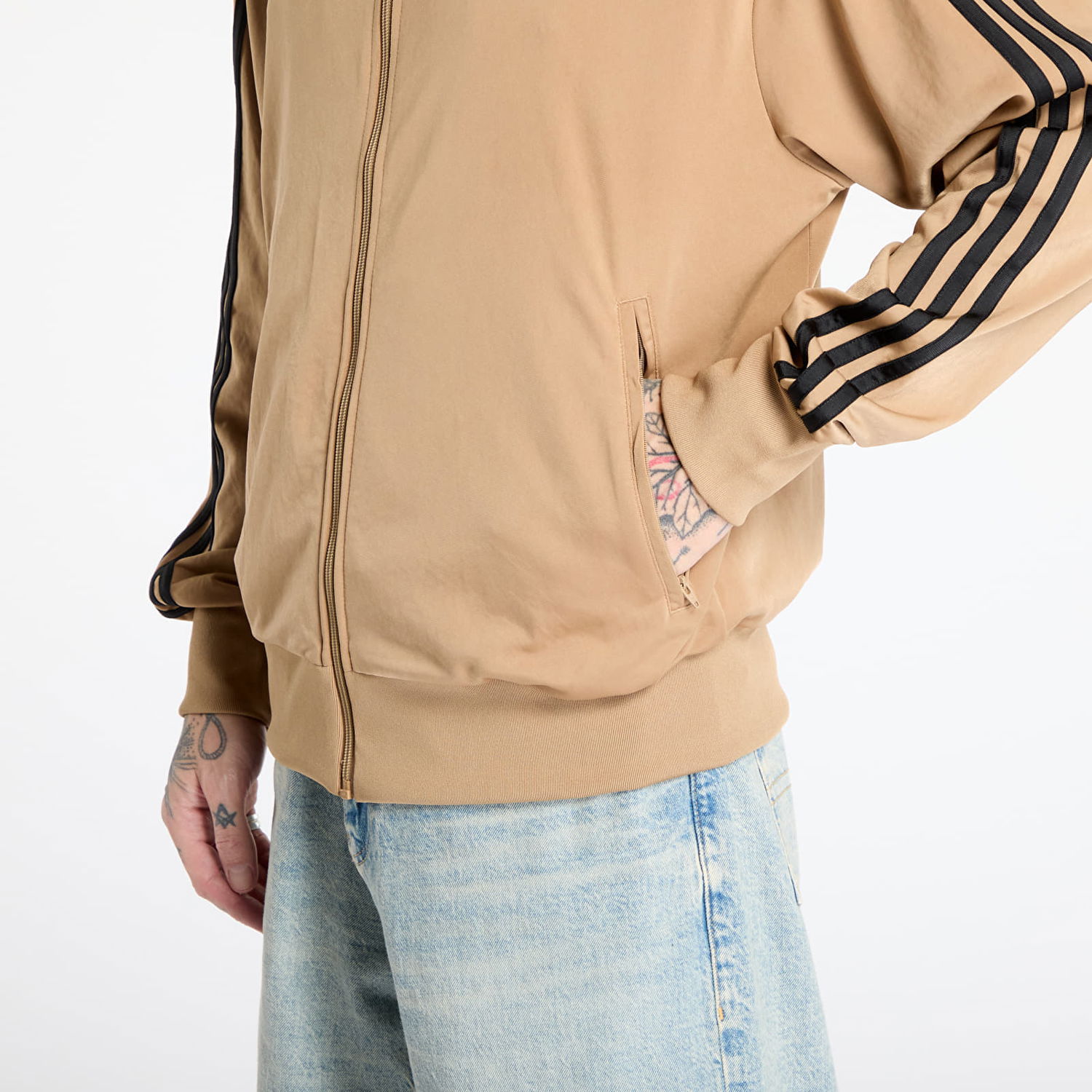 Súprava adidas Originals Adicolor Classics Firebird Track Top Hnedá | JY6366, 1