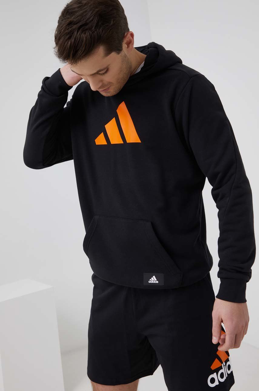 Mikina adidas Performance adidas Performance HA1410 Hoodie Čierna | HA1410, 0