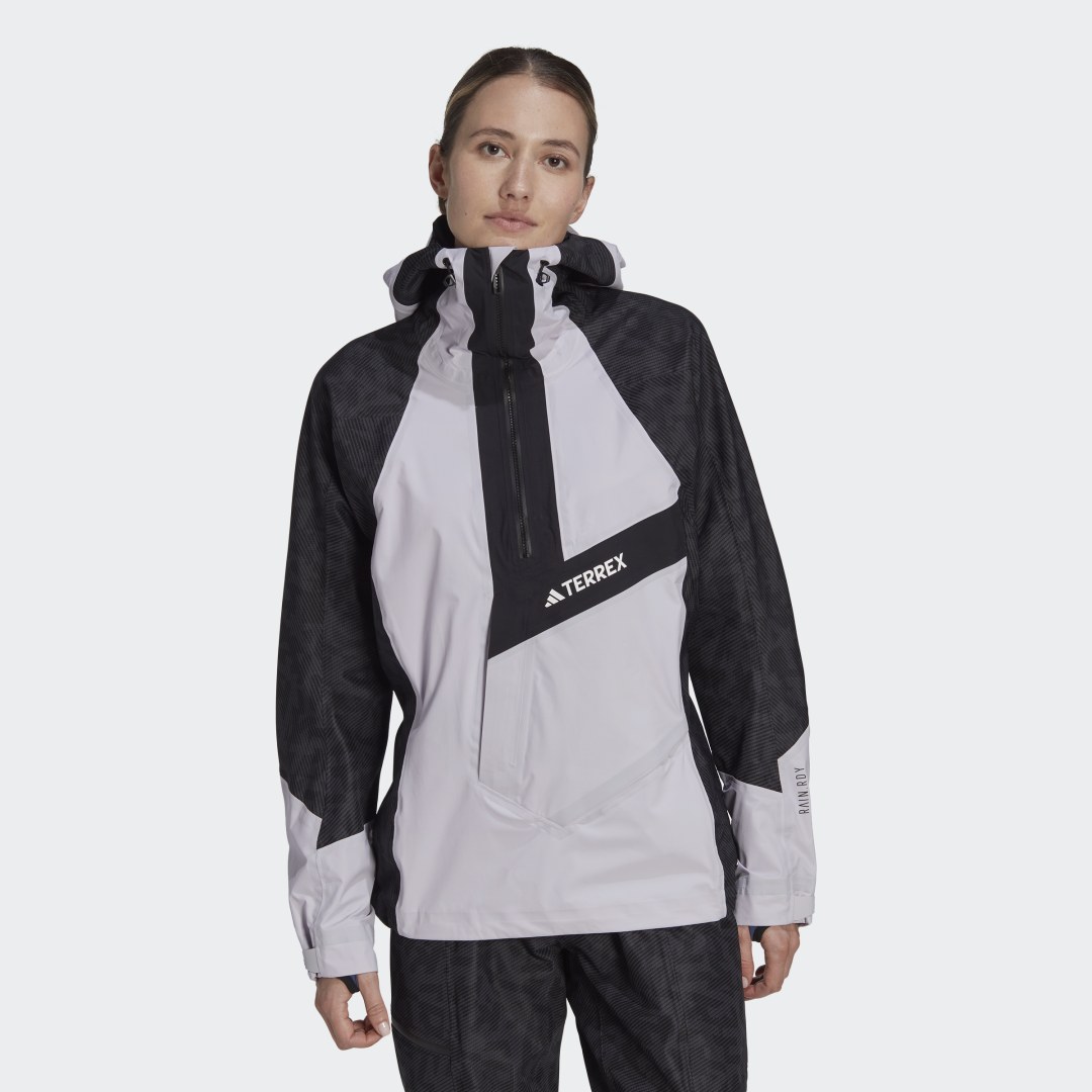 Vetrovka adidas Performance Windbreaker Terrex Techrock Čierna | HU1834, 0