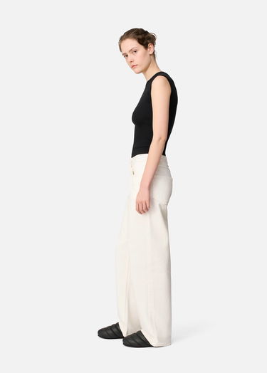 Džínsy AXEL ARIGATO Lidia Straight Jeans Biela | A3801002, 5