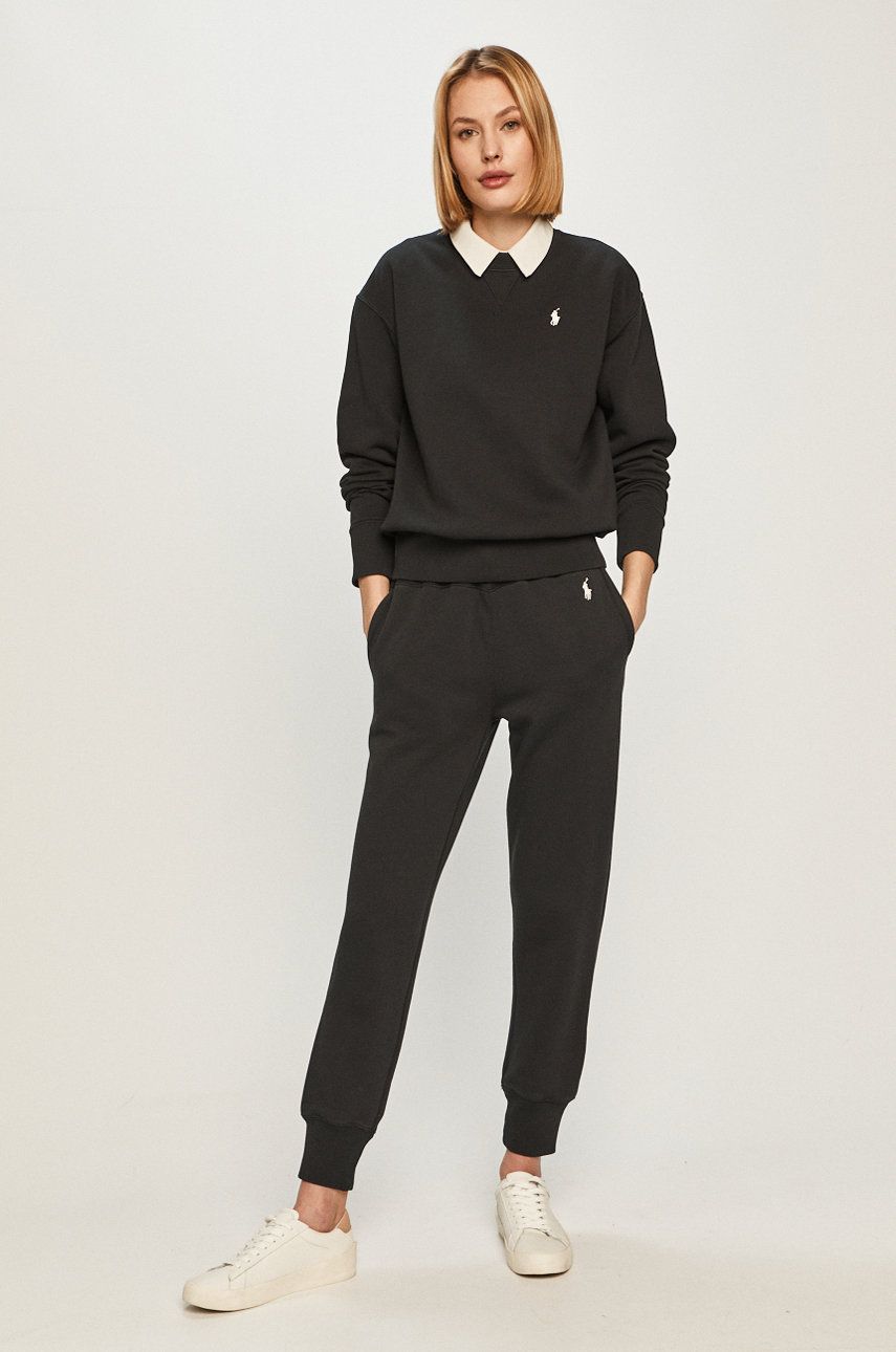 Mikina Polo by Ralph Lauren Logo Embroidery Sweater Čierna | 211794395001, 0