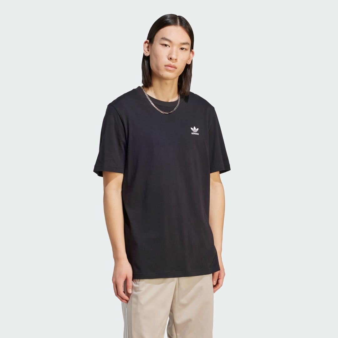 Tričko adidas Originals Trefoil Essentials Tee Čierna | IM4540, 0