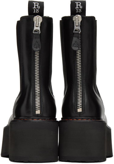 Oblečenie R13 R13 Double Stack Platform Chelsea Boots Čierna | R13S0245-001, 1