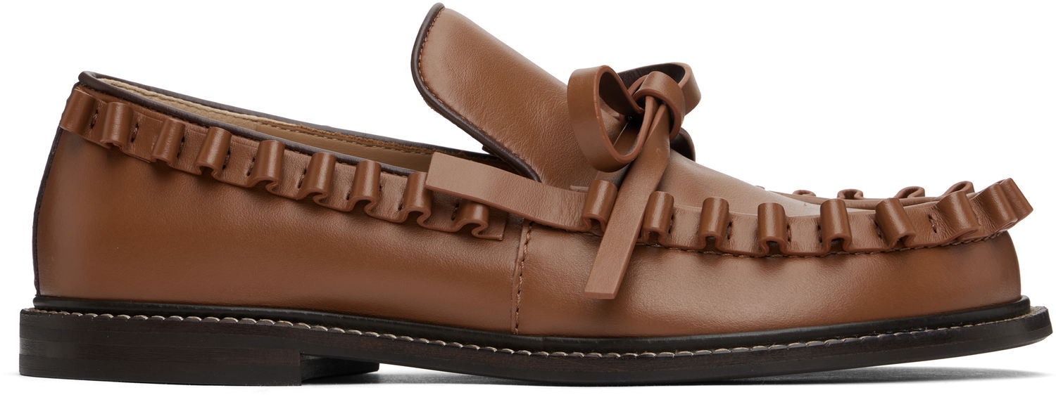 Tenisky a topánky JW Anderson JW Anderson Ruffle Loafers Hnedá | FW0167-LA0323, 0