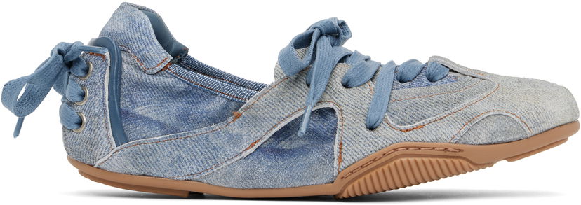 Oblečenie Acne Studios Acne Studios Lace-Up Flats Modrá | AD0774-