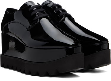 Tenisky a topánky Stella McCartney Elyse Monochrome Platform Derbys Čierna | 810479AP0AT0, 3