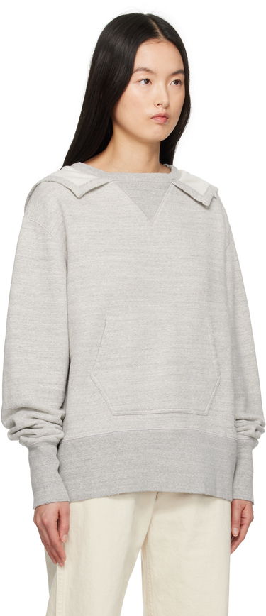 Mikina Maison Margiela Maison Margiela Stamp Logo Hoodie Šedá | S50GU0231 M25015, 4