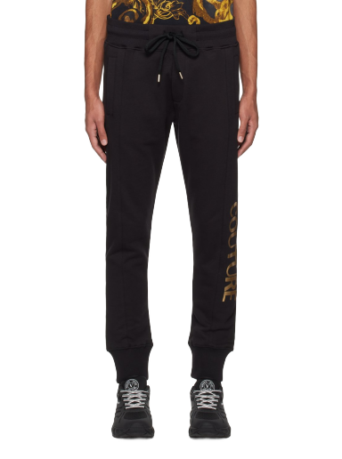 Tepláky Versace Drawstring Sweatpants Čierna | E76GAAT00_ECF01T